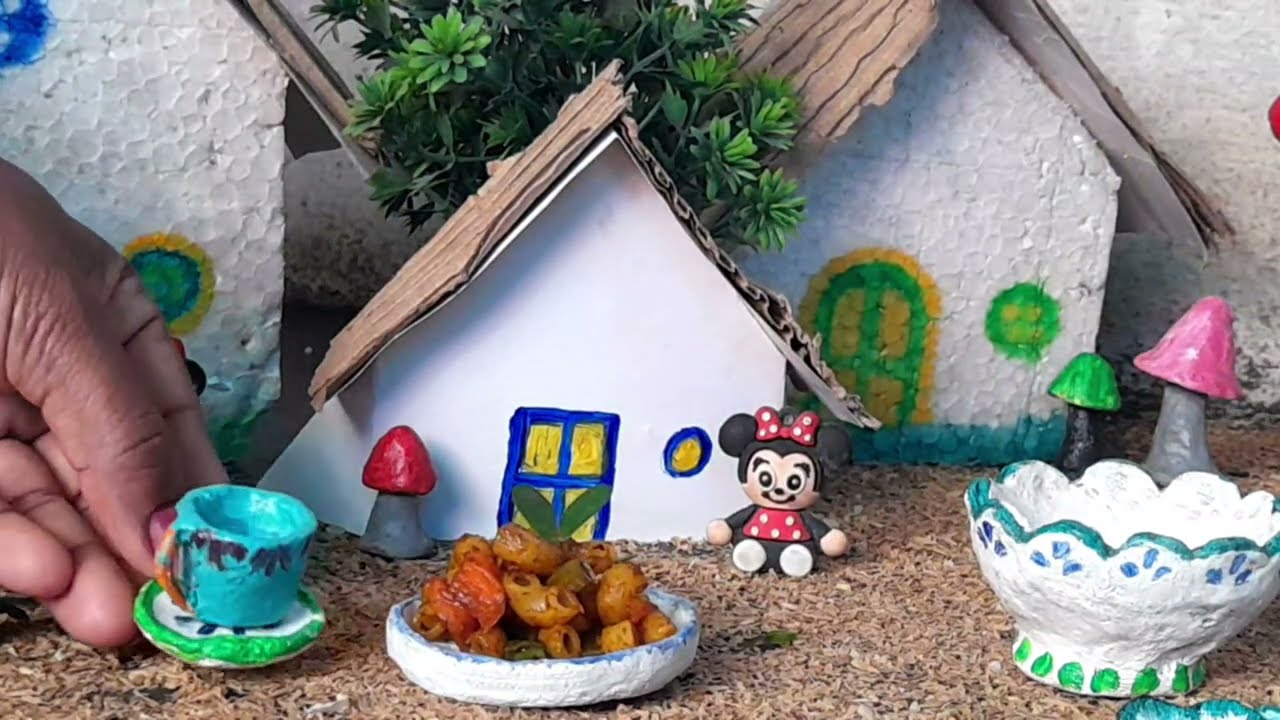 Mini kitchen cooking | pasta recipe indian foods | miniature cooking #pasta #minikitchen #minivlog 