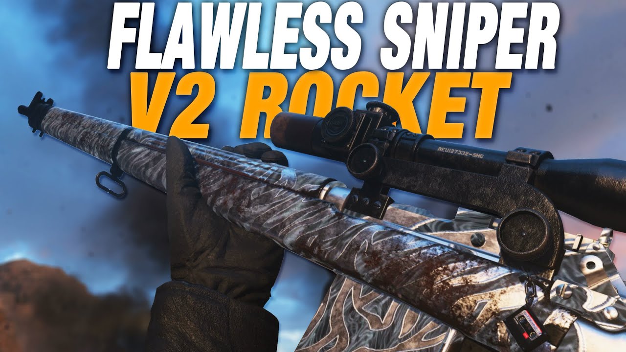 THE LEE ENFIELD IS SOOO OVERPOWERED...      FLAWLESS 59 KILL SNIPER V2 ROCKET IN TDM