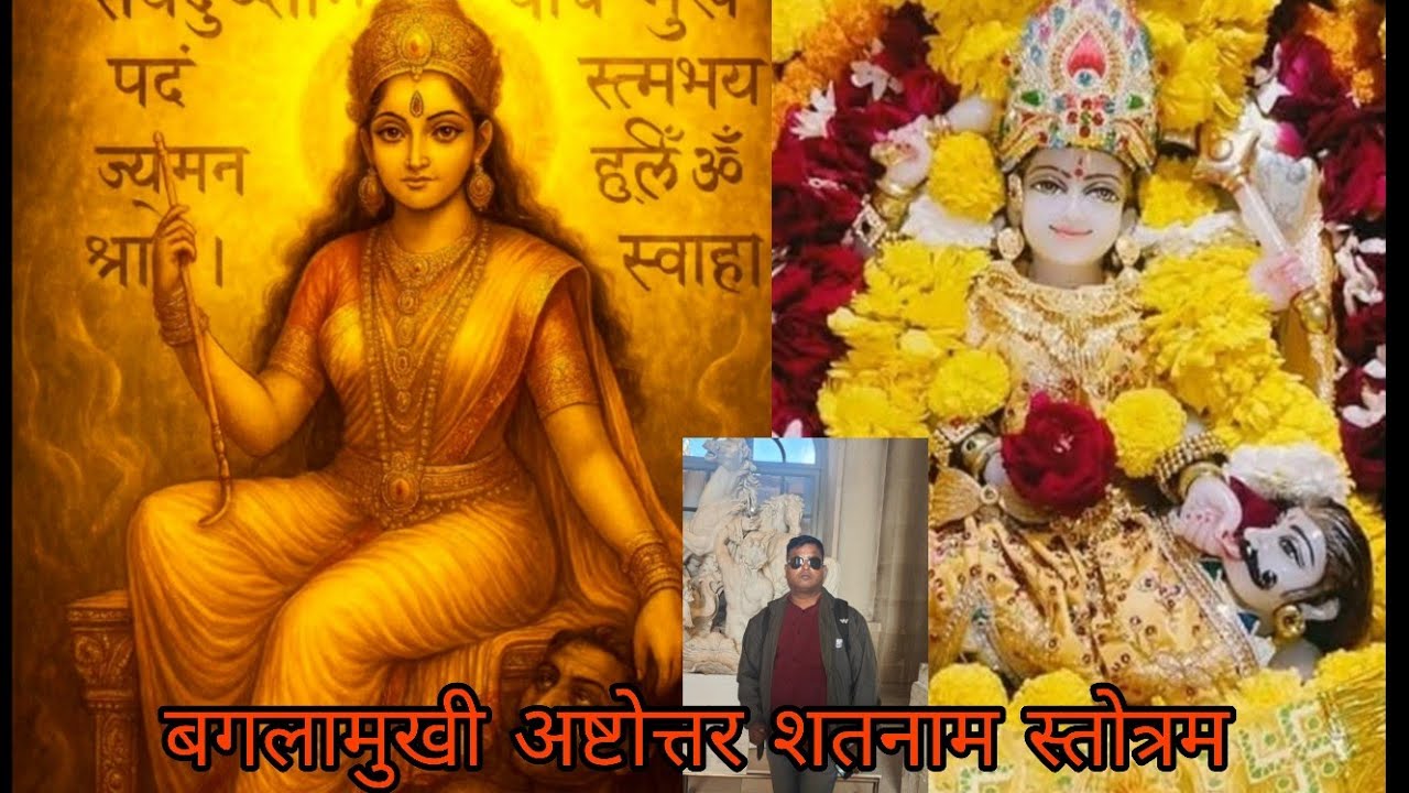 बगलामुखी अष्टोत्तर शतनाम स्तोत्रम |Baglamukhilरुद्री पाठ|सुख शांति धन वैभव हेतु प्रतिदिन जरूर सुनें|
