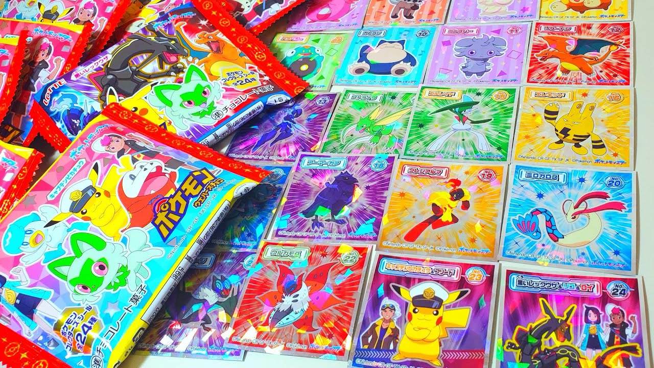 【サイコーすぎる！】ポケモン ウエハースチョコ を食べまくっていたら、ワクワクが止まらなすぎた！！