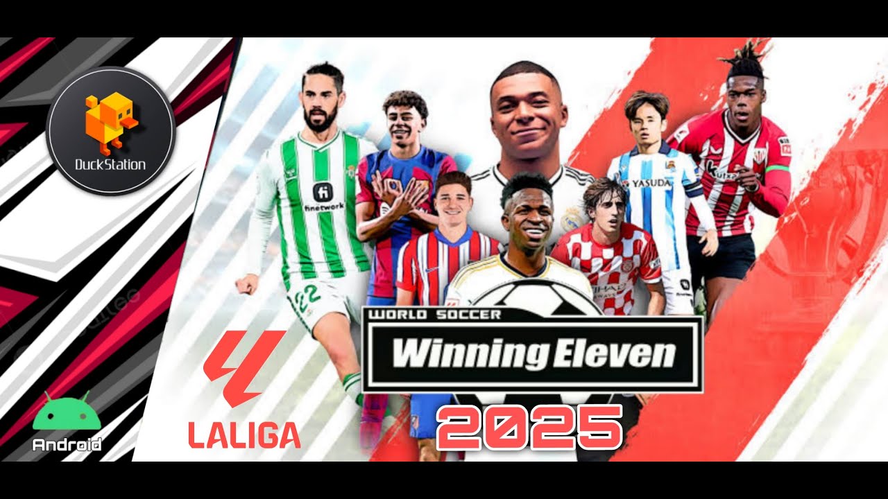 WINNING ELEVEN 2025 PS1 HD DuckStation Android (LA LIGA Edition)