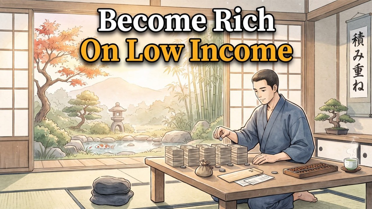 The Japanese Art of Becoming Rich on a Low Income I A Story About Building Wealth Slowly