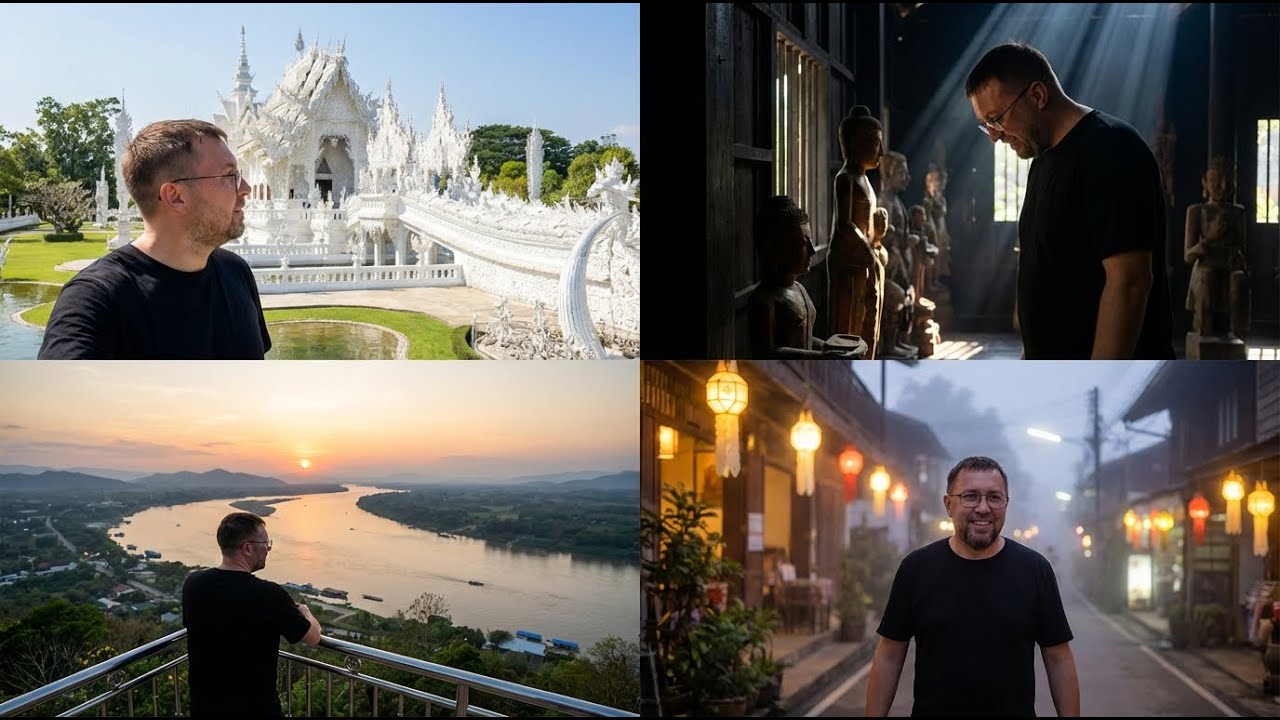 ТАКОЙ ТАИЛАНД ВЫ НЕ ВИДЕЛИ! Белый храм и Золотой треугольник 🇹🇭