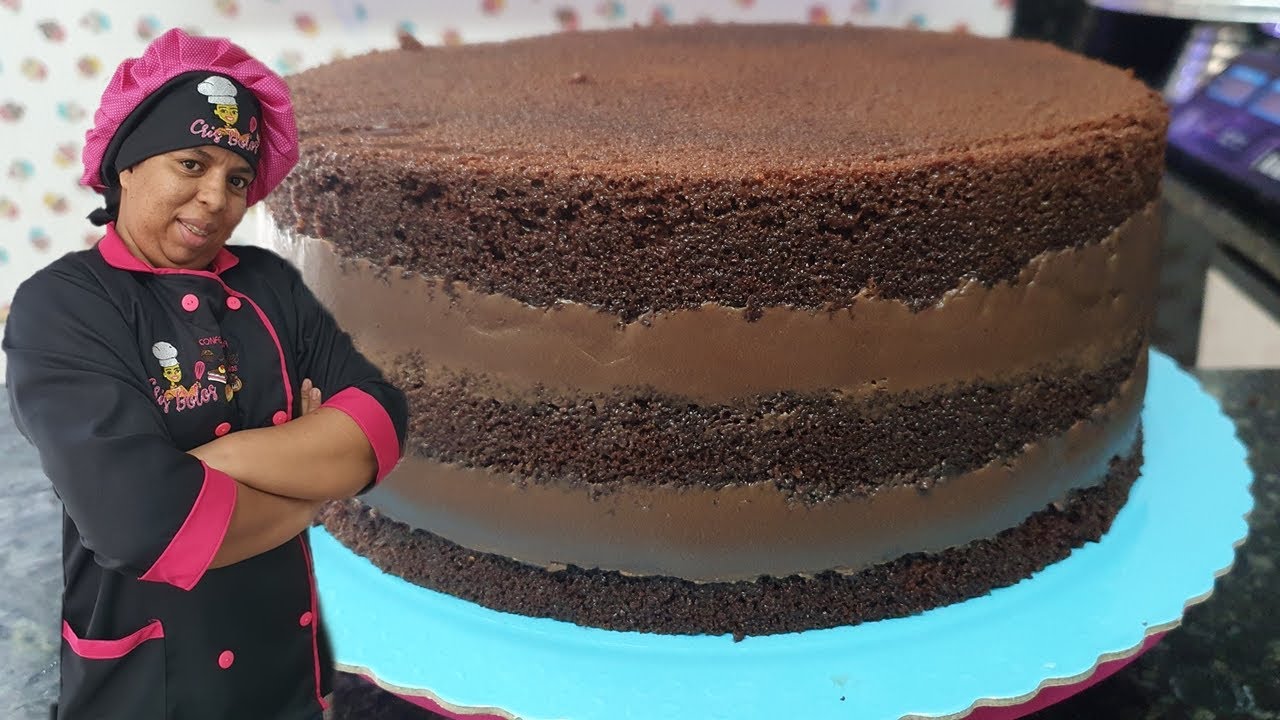 RECHEIO DE BRIGADEIRO CREMOSO PARA BOLOS DE FESTAS😋