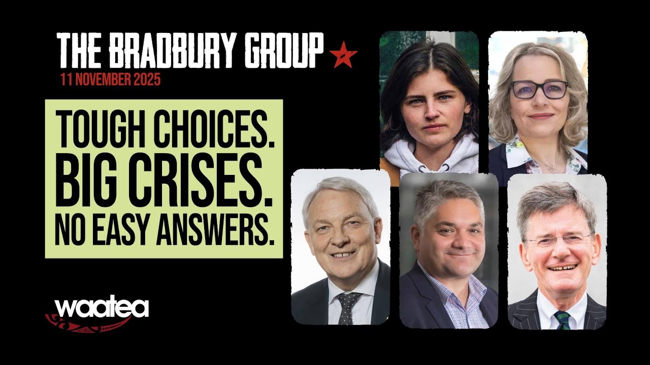 Swarbrick, Goff, Finlaysen, Tukaki, De Boni | Homelessness, Meth, China, TPM Drama | Bradbury Group