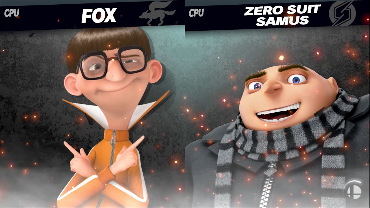 Super Smash Bros Ultimate Gru Vs Vector