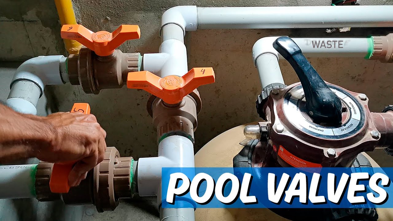 How to set the Pool Valves and the Filter  |  Pool
