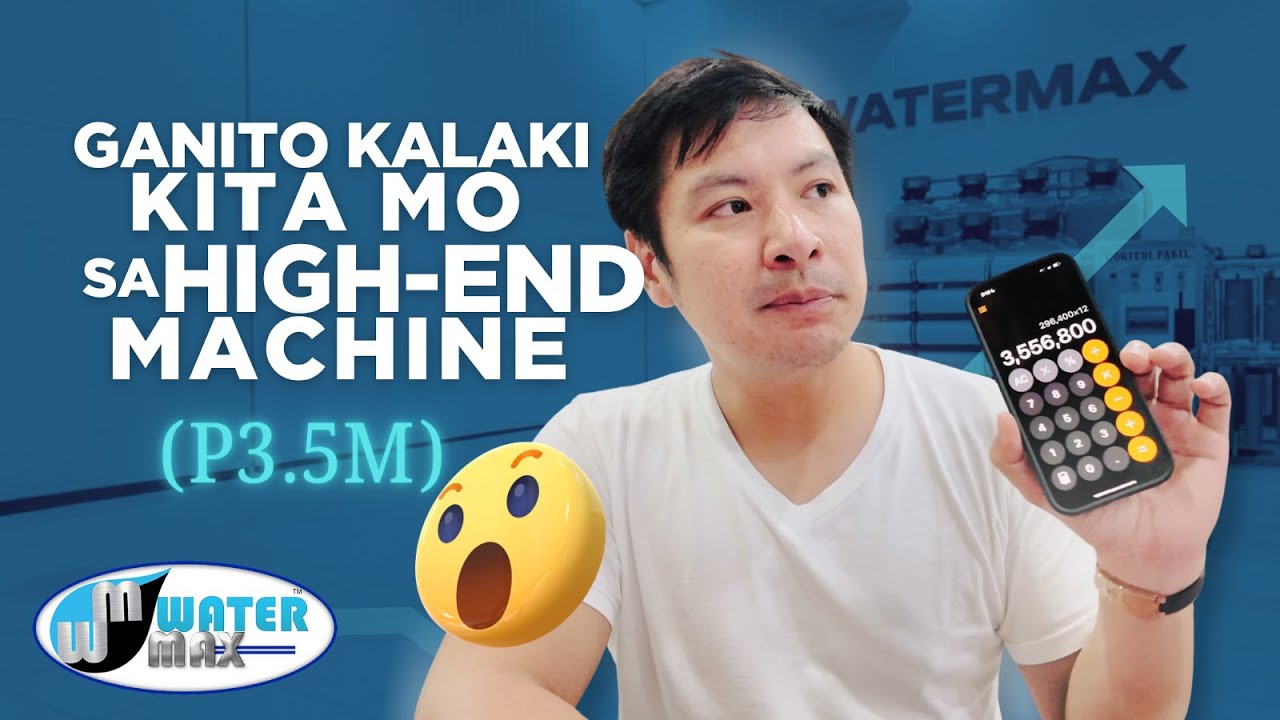 GANITO ANG INCOME PAG MALAKING WATER SYATEM ANG GAMIT MO. WATERMAX 