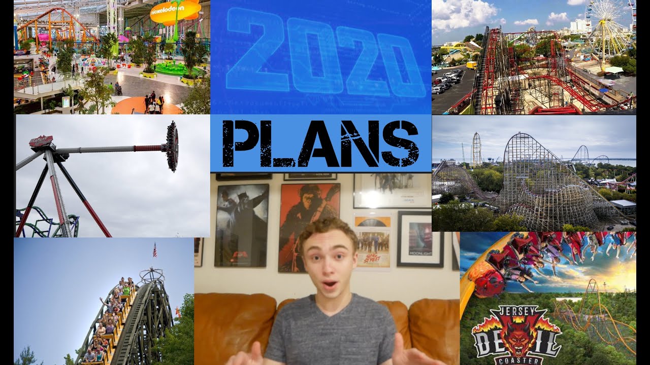 Announcing My 2020 Amusement Park Plans!!