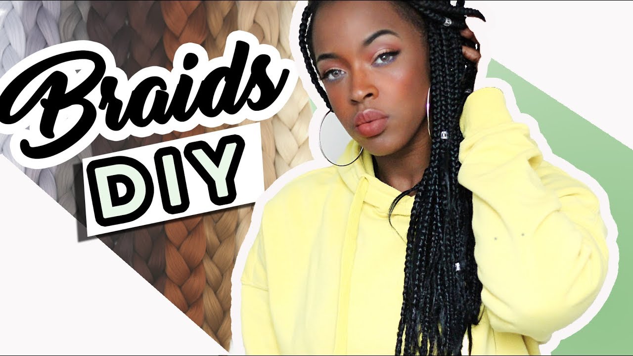 DIY Braids I einfach Rastazöpfe Flechten I Ashley Forsson