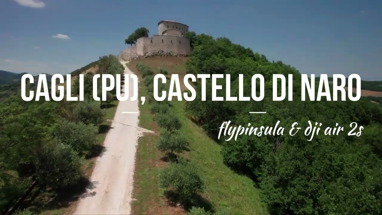 CAGLI (PU) - CASTELLO DI NARO - DRONE DJI AIR 2S