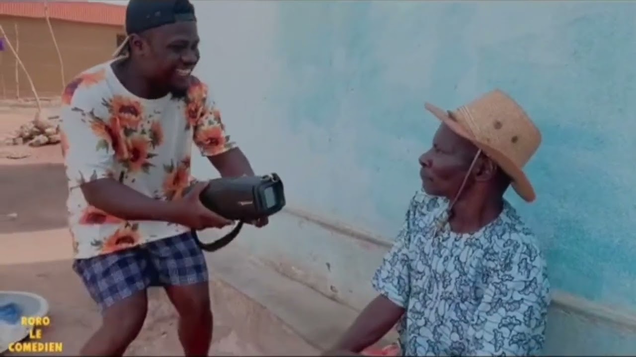 Roro le comédien Baoulé