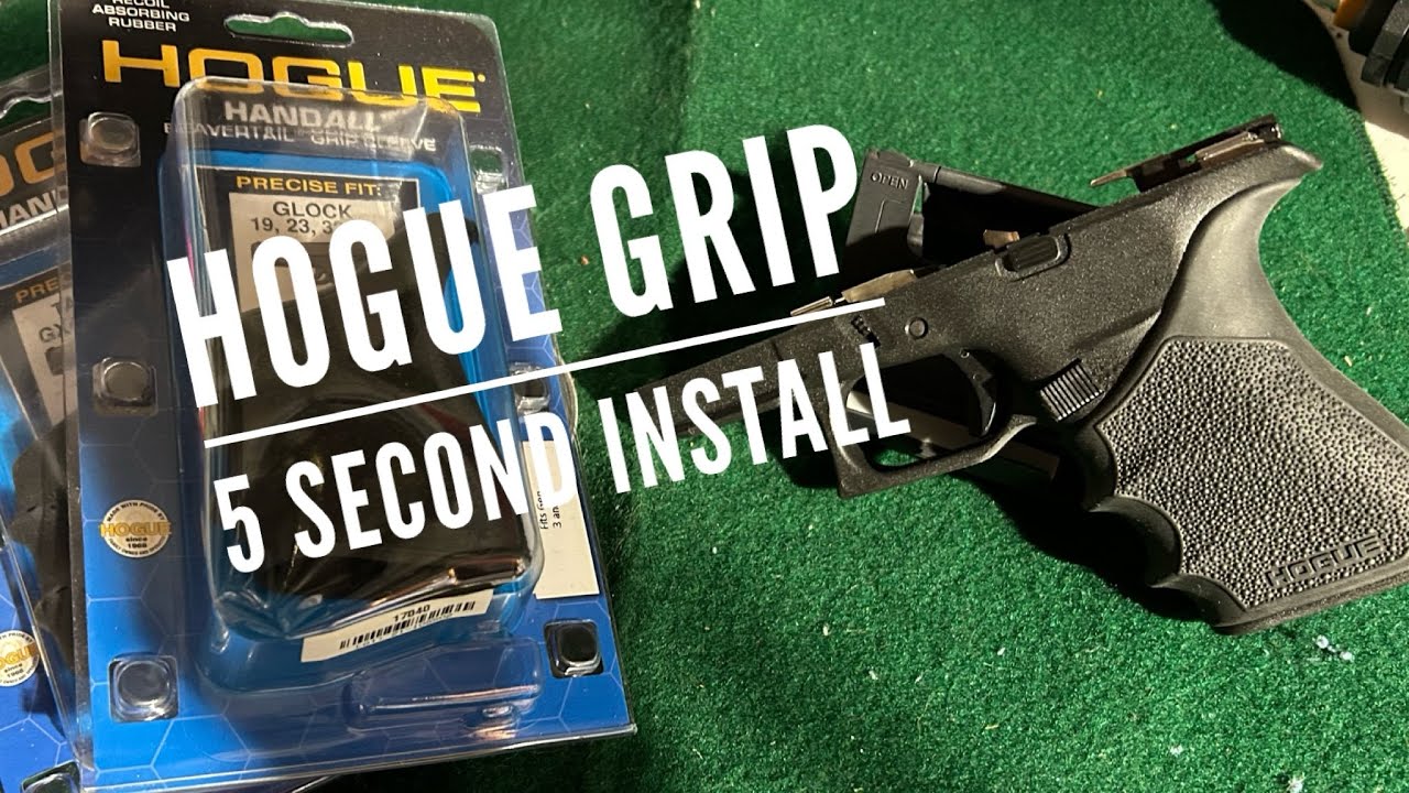Super Easy Hogue Grip Installation 