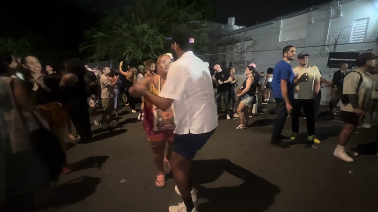Street dancing at a Bad Bunny concert #badbunny #concert #streetdancing #puertorico #vacation