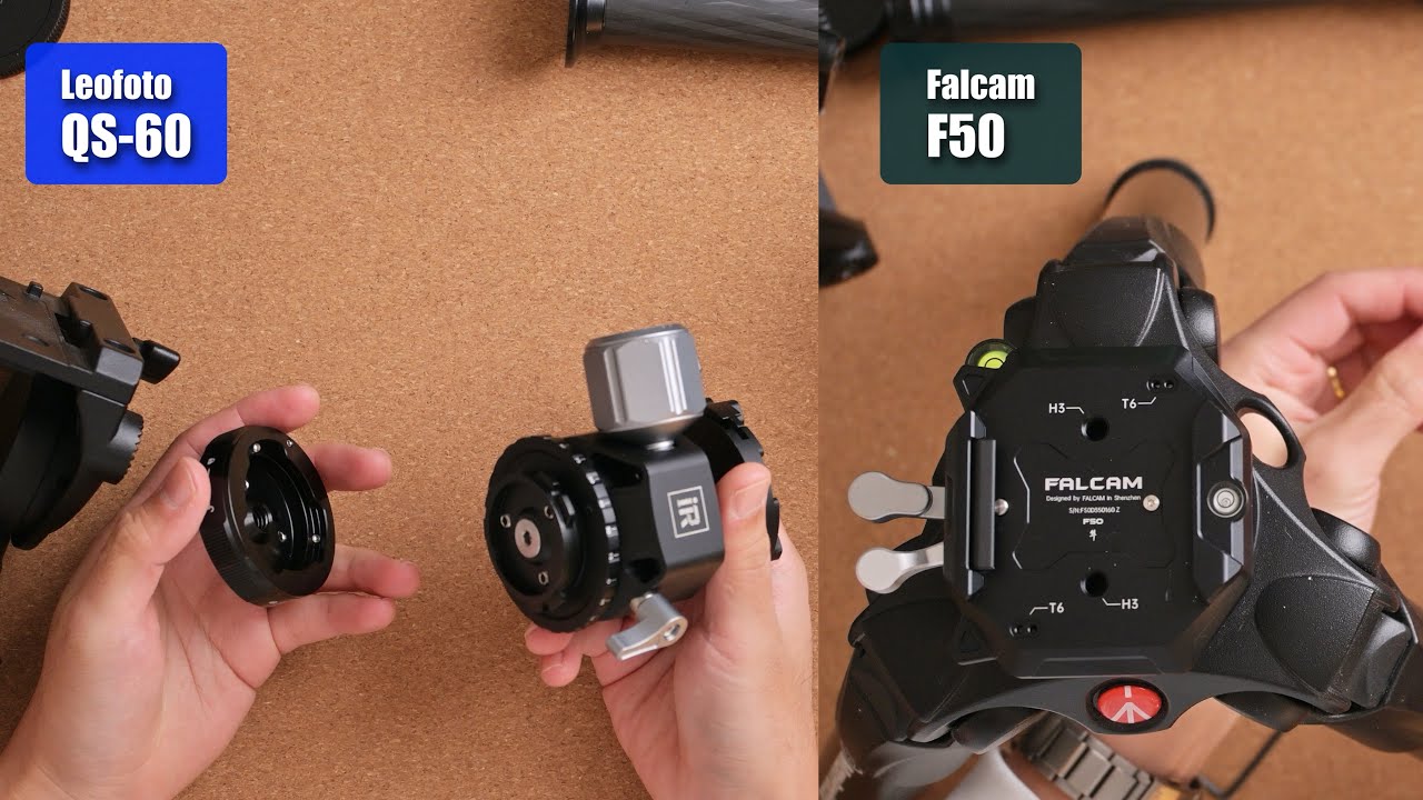 Leofoto QS-60 / Falcam F50｜雲台交換を超便利にするアイテム
