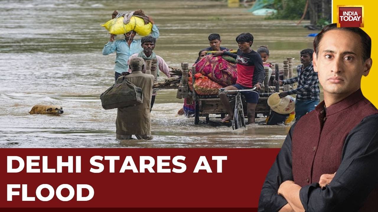 Watch: Delhi Roads Under Water, Traffic Hit, Schools And Colleges Closed, Water Reaches Red Fort