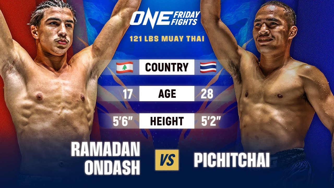 TWO Knockdowns In ONE Minute 🤯 Ramadan Ondash vs. Pichitchai