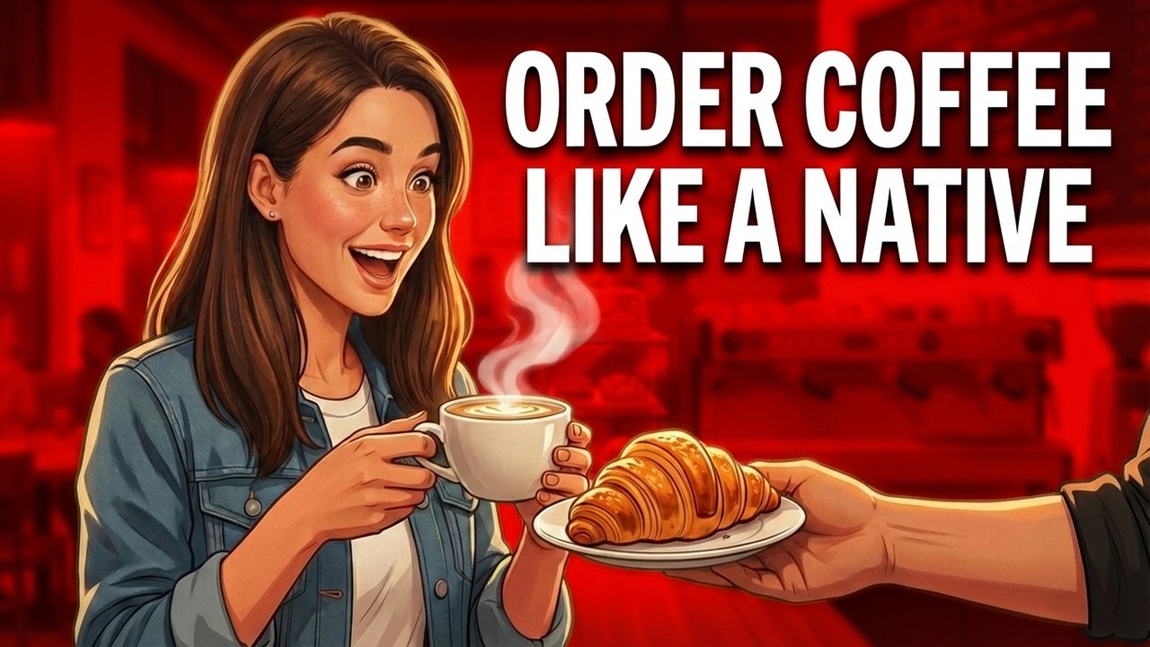 Native English speakers order coffee like this!