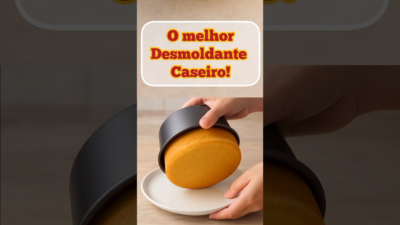 🧈 O melhor Desmoldante Caseiro!