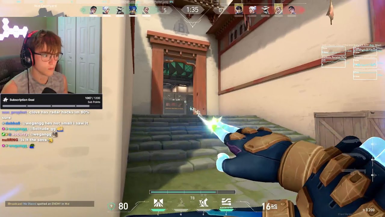 mvp -DASNERTH NEON VALORANT RANKED GAMEPLAY