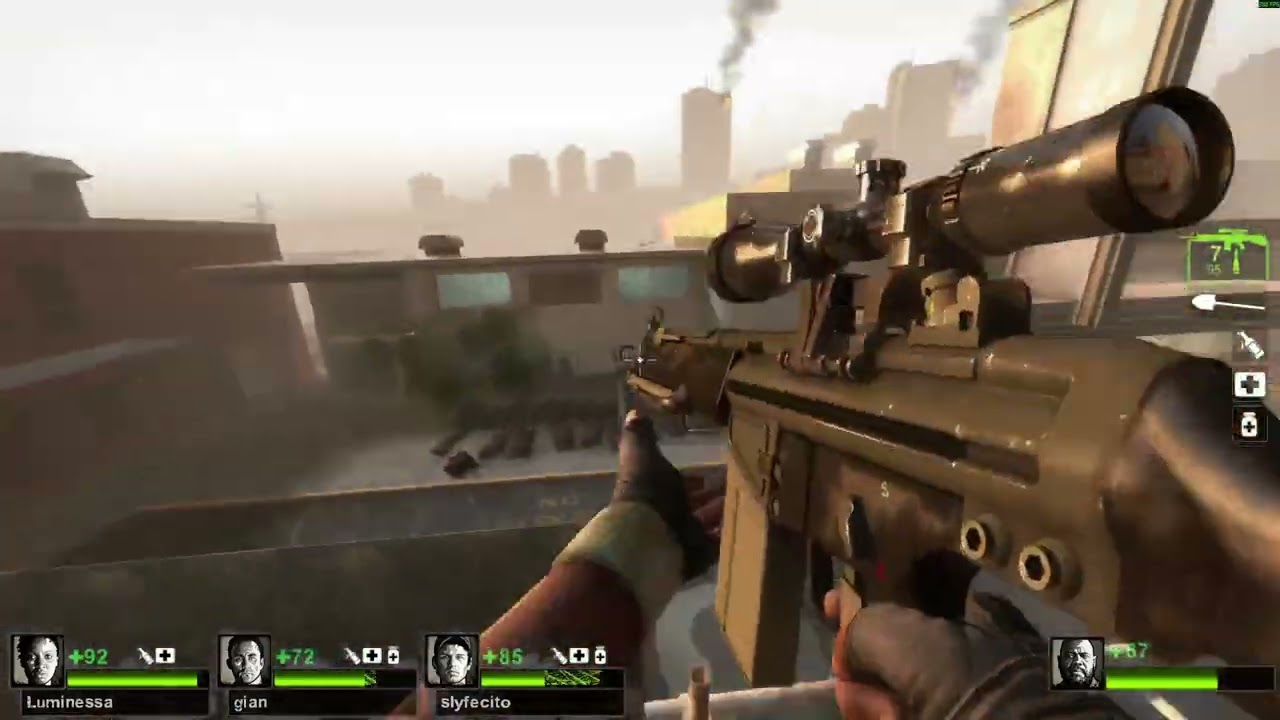 Left 4 Dead 2 The Parish Special Delivery Expert, No Restarts