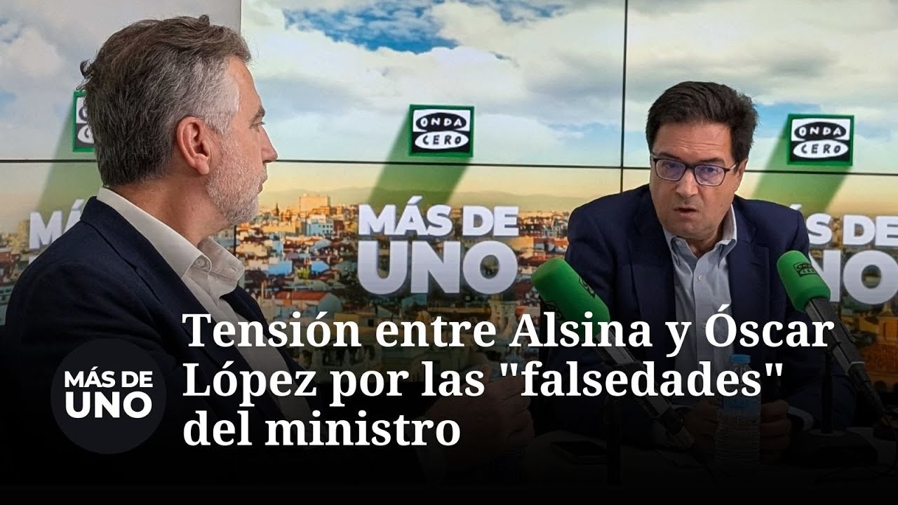 Tensión entre Alsina y Óscar López por las 