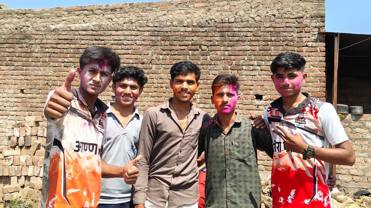 🤣Patak patak 🪅kar Holi kheli 🪩