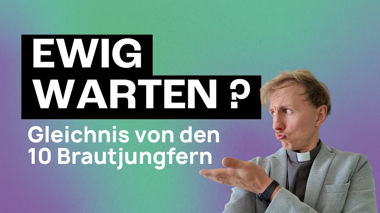 Wenn Jesus Unmögliches erzählt – und Hoffnung möglich wird | Pierre Scherwing | Ewigkeitssonntag