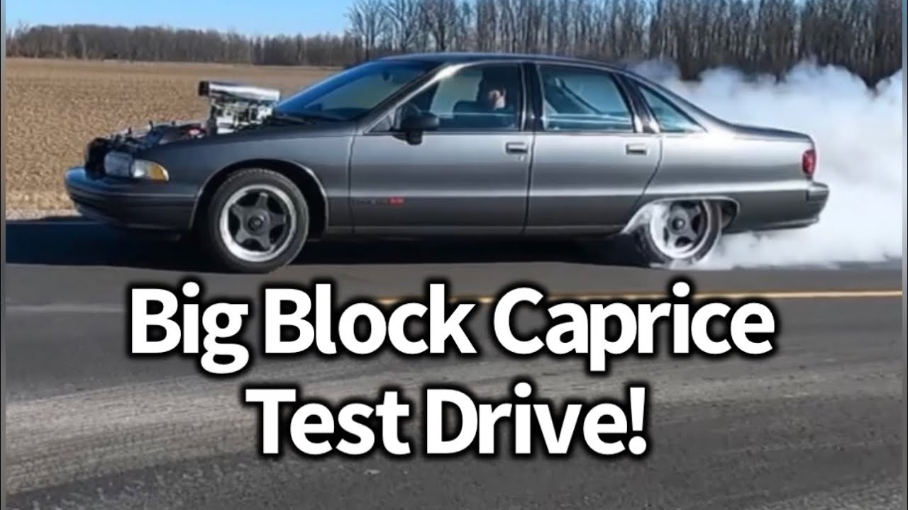 Big Block Caprice Test Drive!