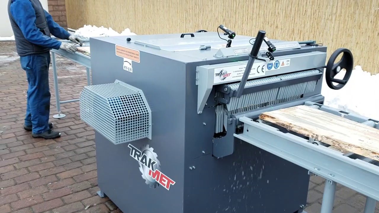 Déligneuse de planches PTF-2 TRAK-MET