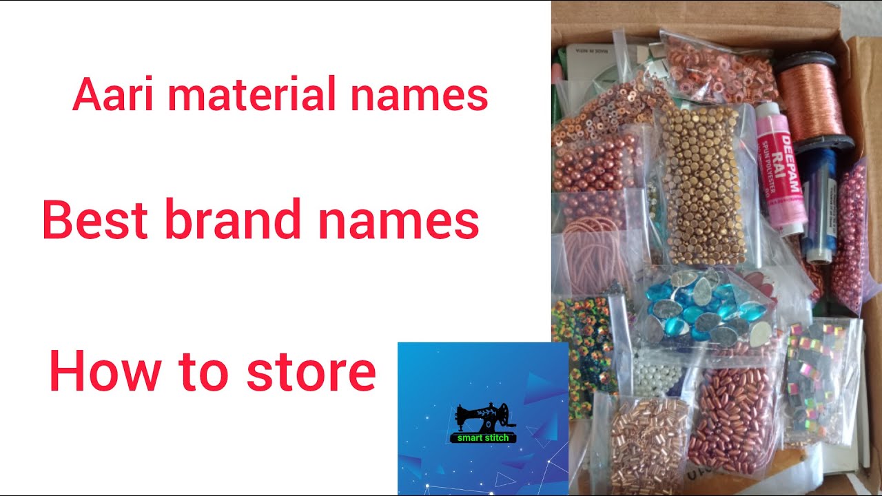 Aari materials names and brands, aari material எப்படி வாங்கணும் #aariembroideryclass