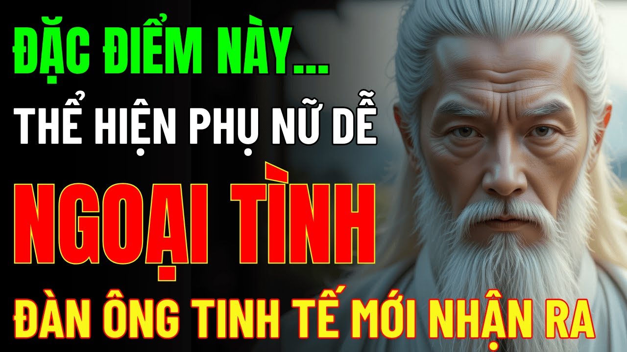 Cổ Nhân Dạy: Đàn Bà Có Đặc Điểm Này RẤT DỄ NGOẠI TÌNH, Đàn Ông TINH TẾ Mới Nhận Ra