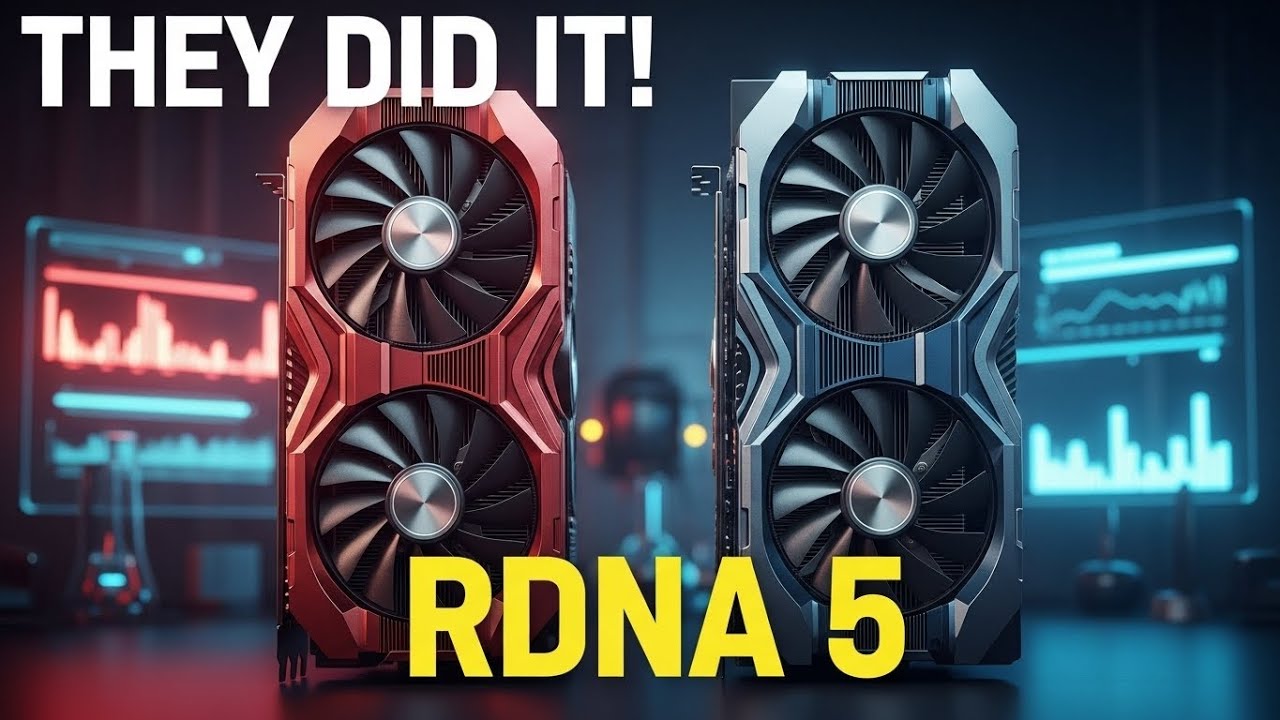 Утечка информации о видеокартах AMD RDNA 5! Это уничтожит NVIDIA в 2026 году 🚀