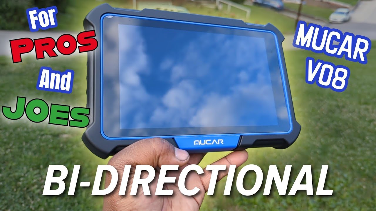 Mucar V08 Bi-directional Scan tool | Full Review