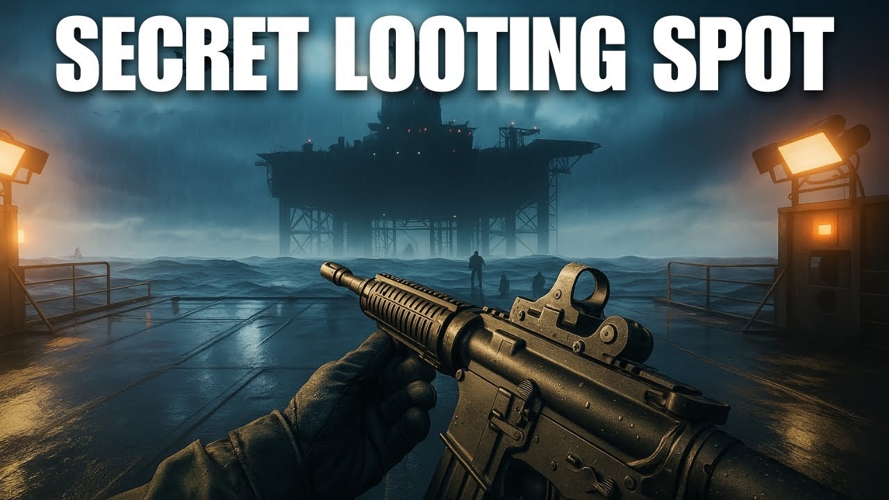 We Checked Out This Abandoned Oil Rig For Loot