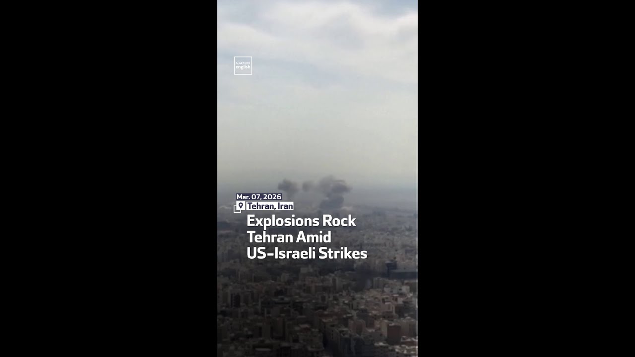 Explosions Rock Tehran Amid US-Israeli Strikes