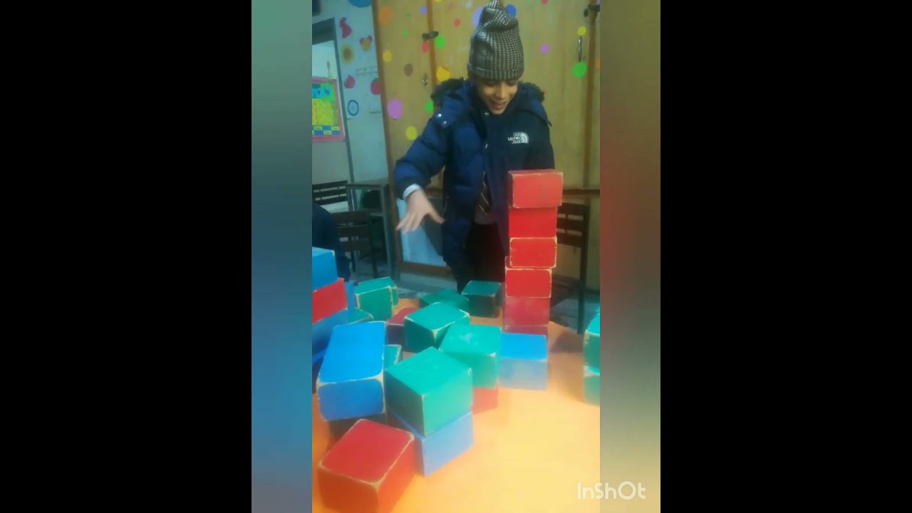 Red &hearts;️ color sorting activity by intellectually disabled children.... they enjoyed alot