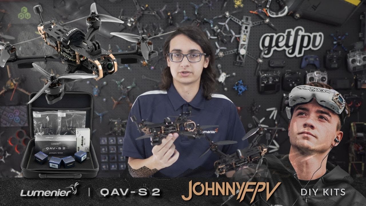 Lumenier QAV-S 2 JohnnyFPV SE DIY Kit - Build Video