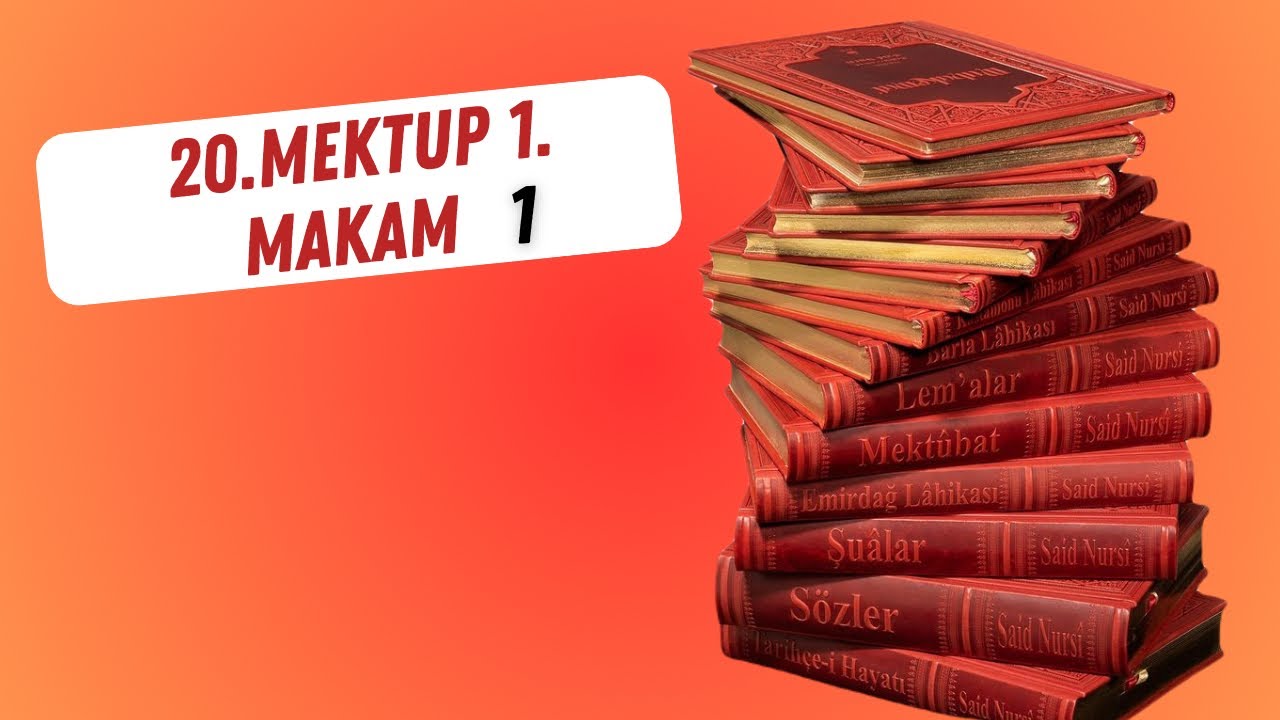 20.MEKTUP 1 . MAKAM -1 TAKDİM MÜNİR TÜREN