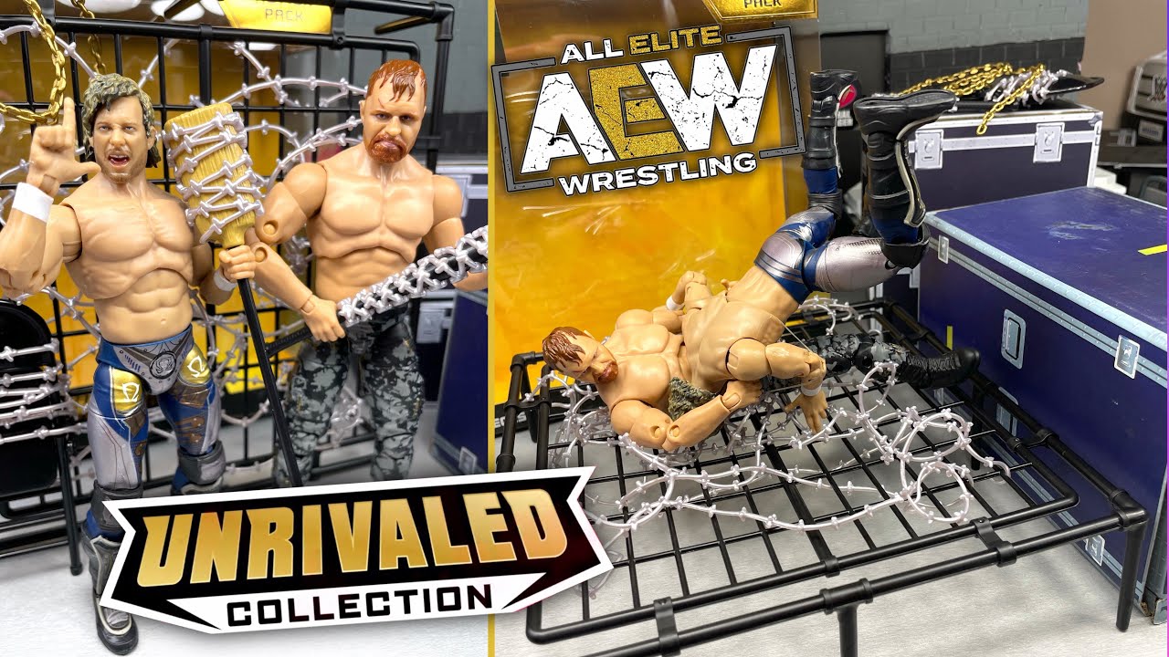 AEW UNRIVALED FIGURE WEAPON PACK PLAYSET!