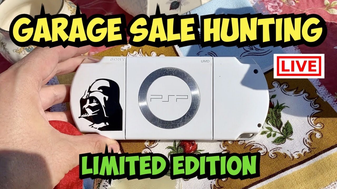 Garage Sale Hunting - Sony PSP Limited Edition, Video Games, Vintage MOTU Collectibles and More.
