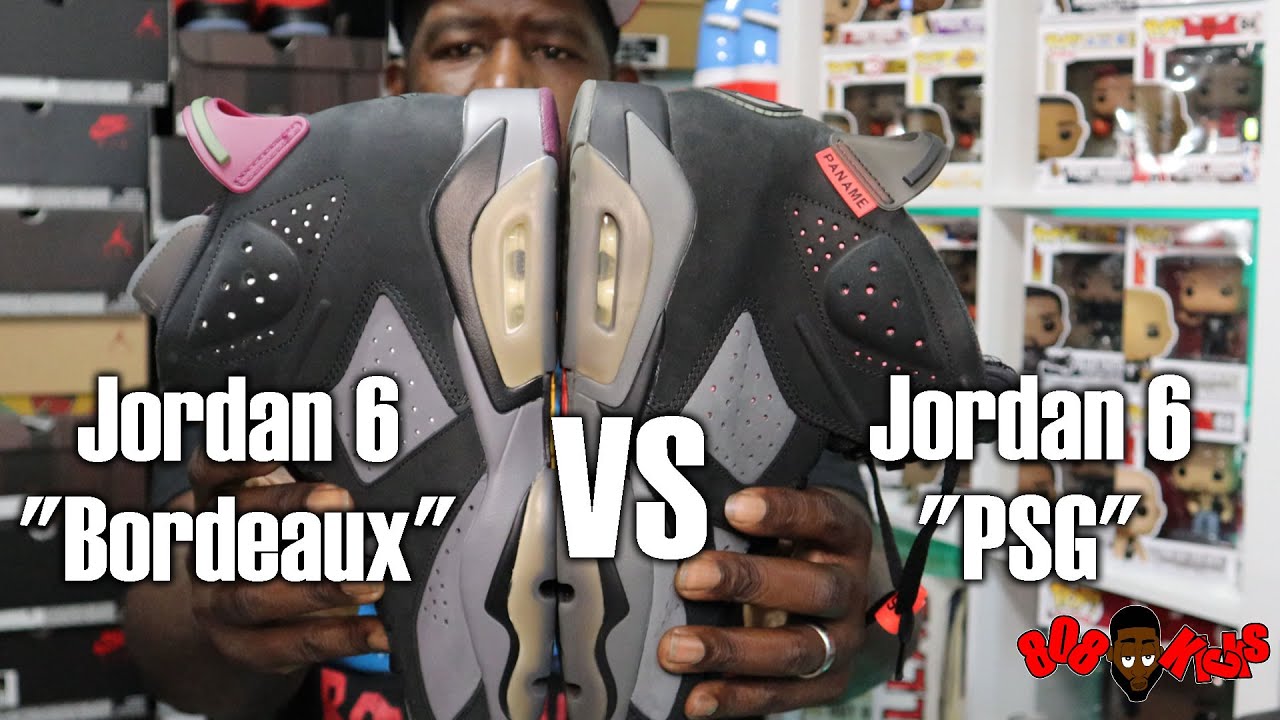 Jordan 6 Bordeaux vs PSG!