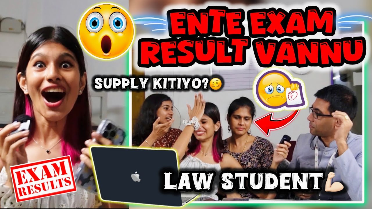 ENTE LLB EXAM RESULT VANNU🤯📝 | Fail aayo?❌🥲 | LAW STUDENT💪🏻 | thejathangu😉