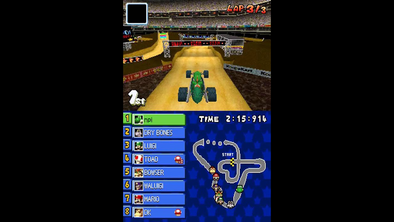 Nintendo DS Longplay [073] Mario Kart DS (part 2 of 3)
