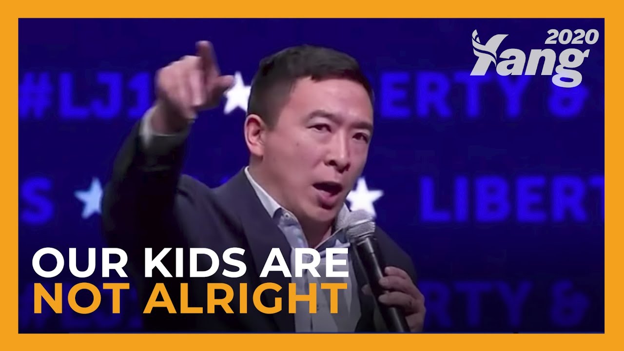 Our Kids Are Not Alright | Andrew Yang In Iowa (Full Speech)