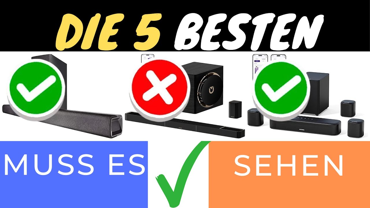 DIE 3 BESTEN PREMIUM SOUNDBARS 7.1.4 FÜR 2025 🎶🔥 | VERGLEICH & TESTS!