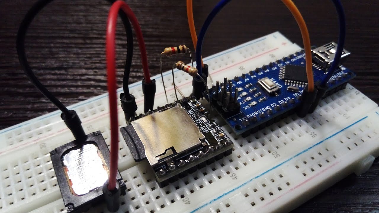 DFPlayer. MP3 модуль для Arduino и не только