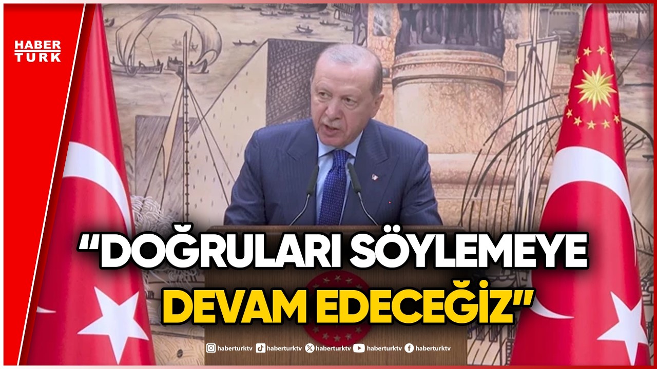 Cumhurbaşkanı Erdoğan'dan Sert İsrail &Ccedil;ıkışı!