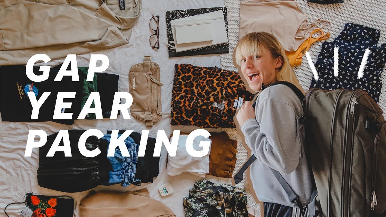 PACK WITH ME for my GAP YEAR ☐✈️ + free packing list download