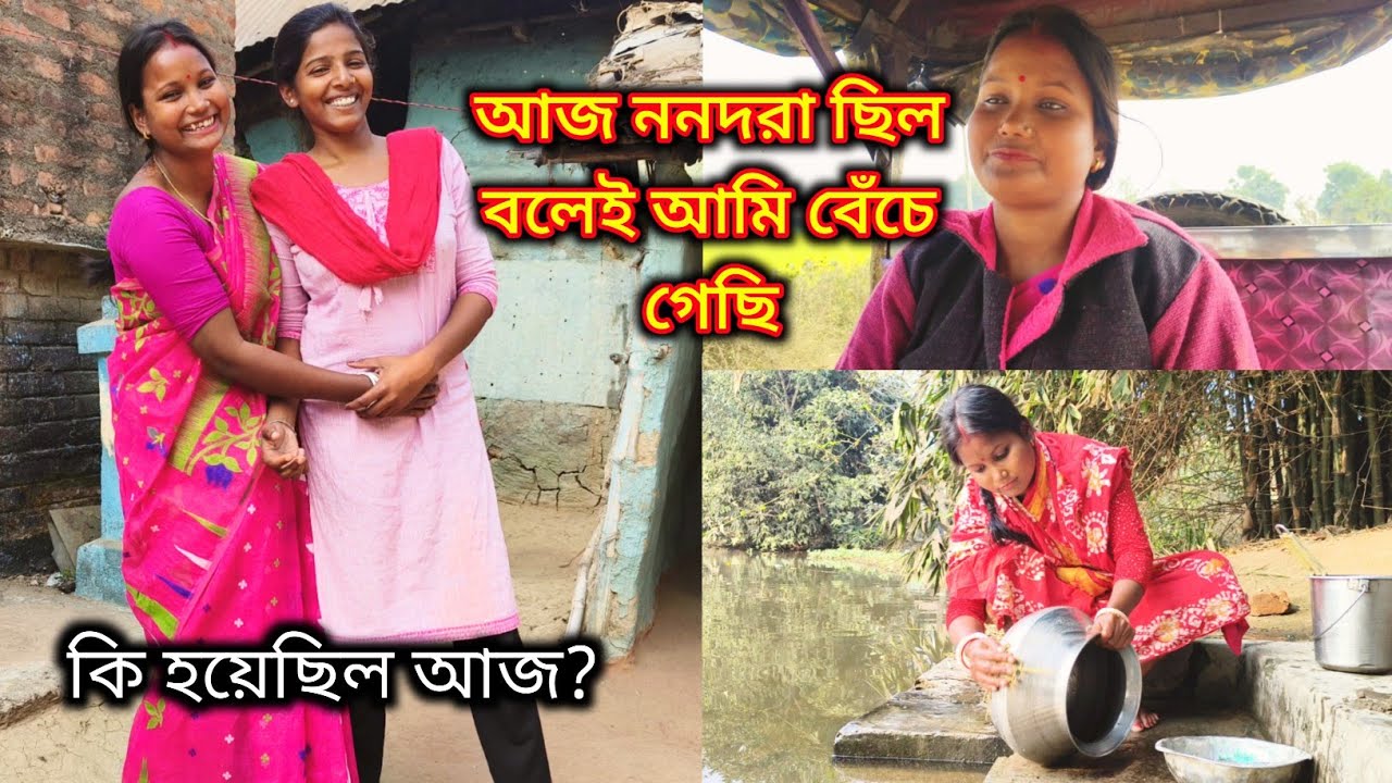 বিপদের দিনে ননদরাই পাশে দাঁড়ালো ! অনেক বাঁচা বেঁচে গেছি কি হয়েছিল আজ?